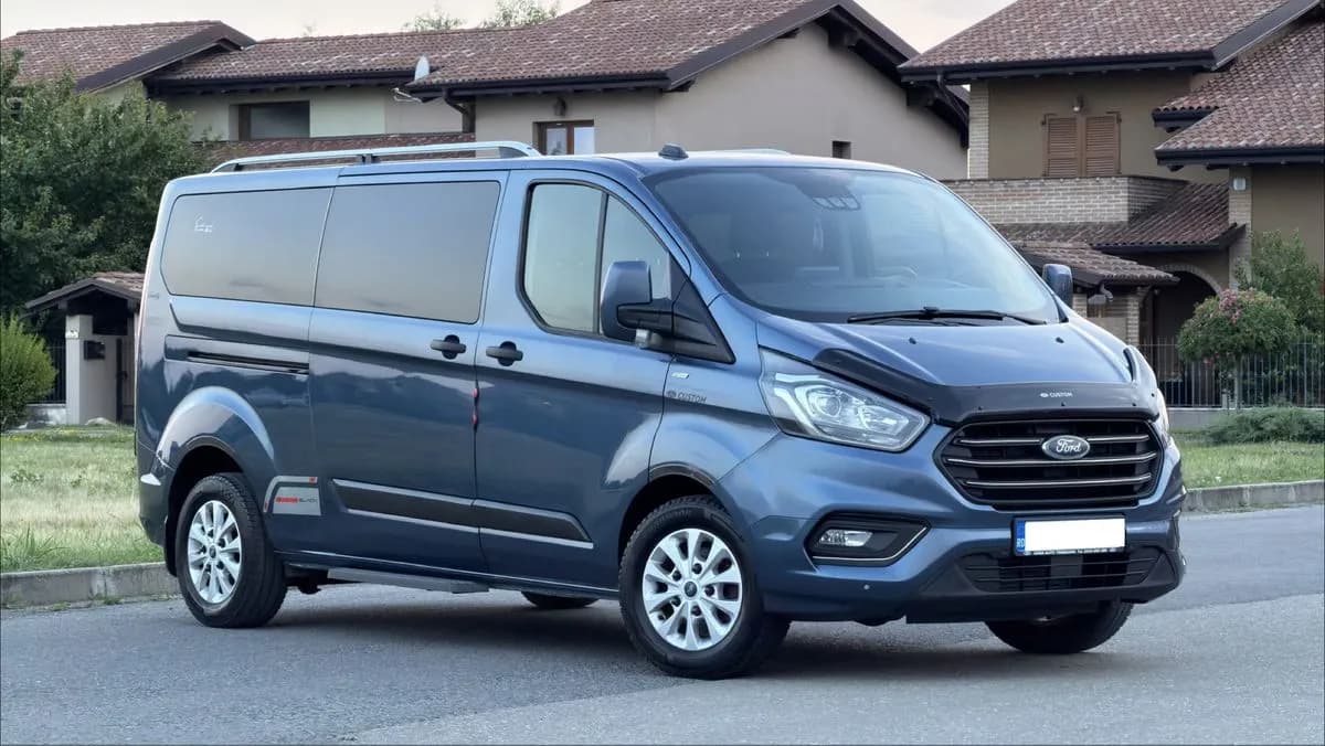 Ford Transit Custom 8+1 Locuri 2022 Extra Lung* Turneo Custom 2.0 TDCi 150 CP