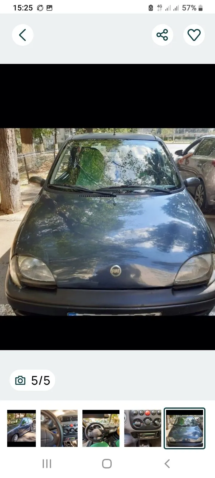 Vînd urgent,FIAT SEICENTO 1100 cm